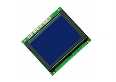 5 โวลต์ 12864 โมดูลจอแสดงผล LCD 128x64 จุดกราฟิกเมทริกซ์ซังหน้าจอ LCD ที่มีแสงไฟสีฟ้า
